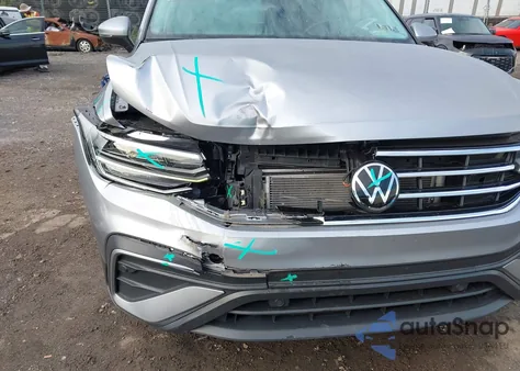 2022 Volkswagen Tiguan 2.0T Se из США, поврежденный, VIN 3VV2B7AX5NM056495